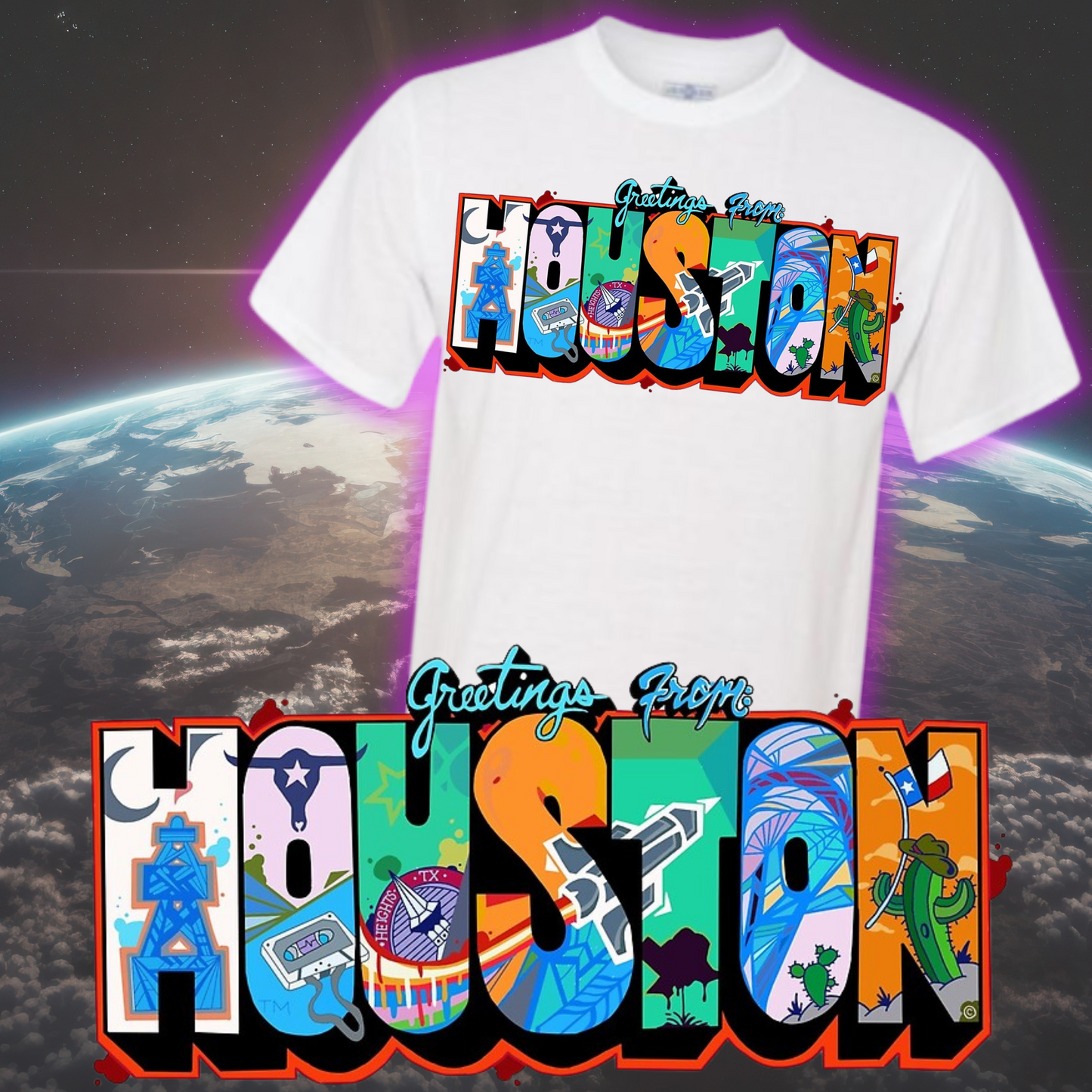 So HOUSTON Unisex Tee